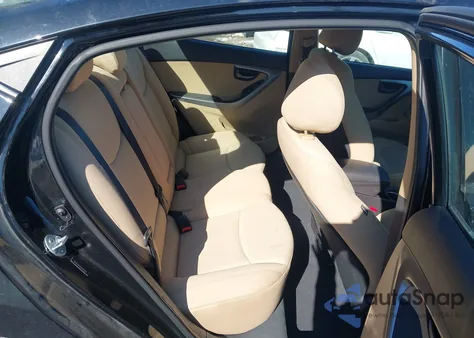 2013 Hyundai Elantra Gls from USA, damaged, VIN 5NPDH4AE9DH385255